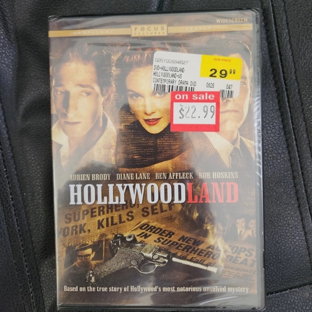 SEALED Hollywoodland DVD Widescreen Edition